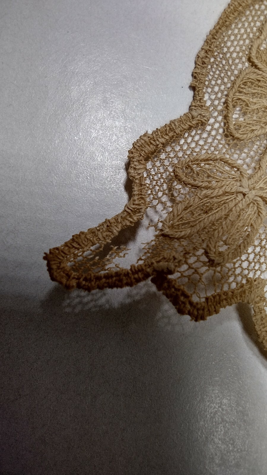 Antique EQUISITE LACE Placemat FOR Vanity Brush Edwa… Gem