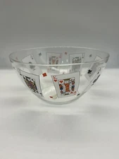 11” Luminarc Large Glass Serving Bowl / Card Party Severing Bowl