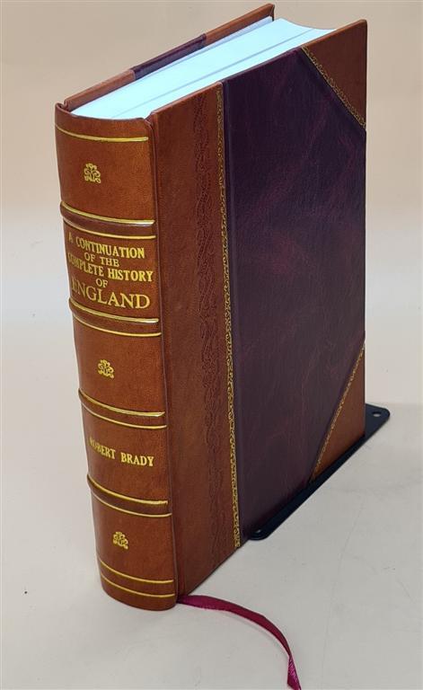 **Leather-Bound Complete History of England Continuation Edition**  