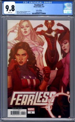 Fearless #1 Jenny Frison Variant Riri Williams, America Chavez 1st Print CGC 9.8