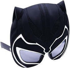 Sun-Staches Costume Sunglasses Black Panther UV400 Multi-colored, 8"