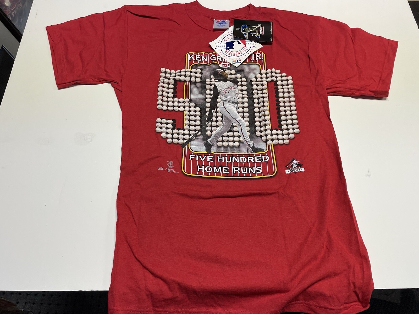 ALTRA T shirt Griffey Jr nuova con etichette adulto (vedi foto per dettagli)