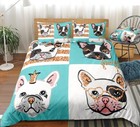 Dog Puppies Design 3 Piece Duvet Set