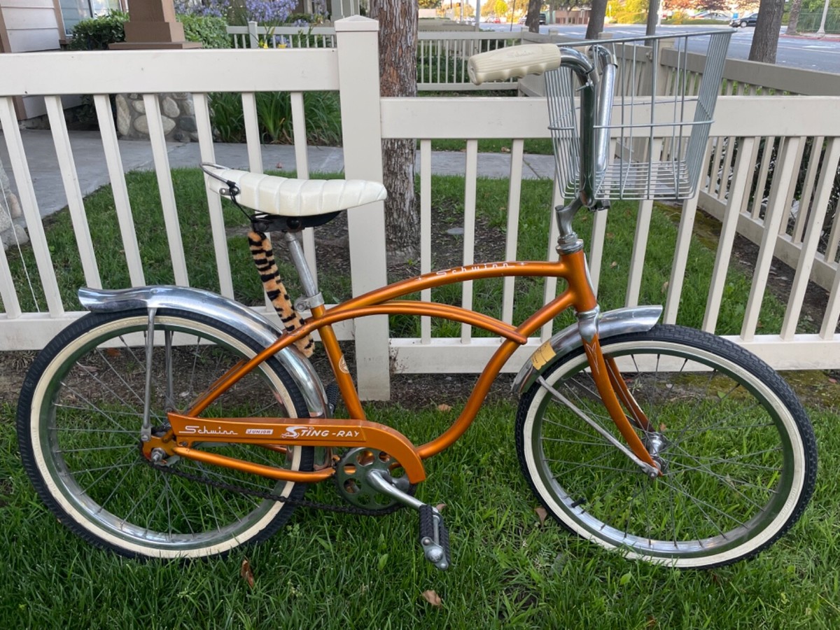 Schwinn Stingray Coppertone Early Shorty Junior frame 1966 Schwinn Stingray Coppertone Early Shorty Junior frame 1966