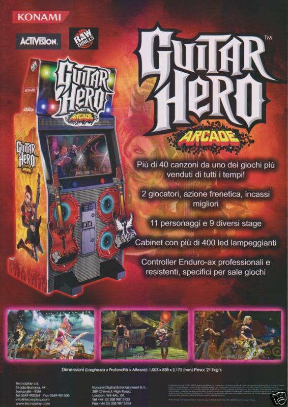 Guitar Hero Arcade Partycade 🎸 mission complete! : r/Arcade1Up