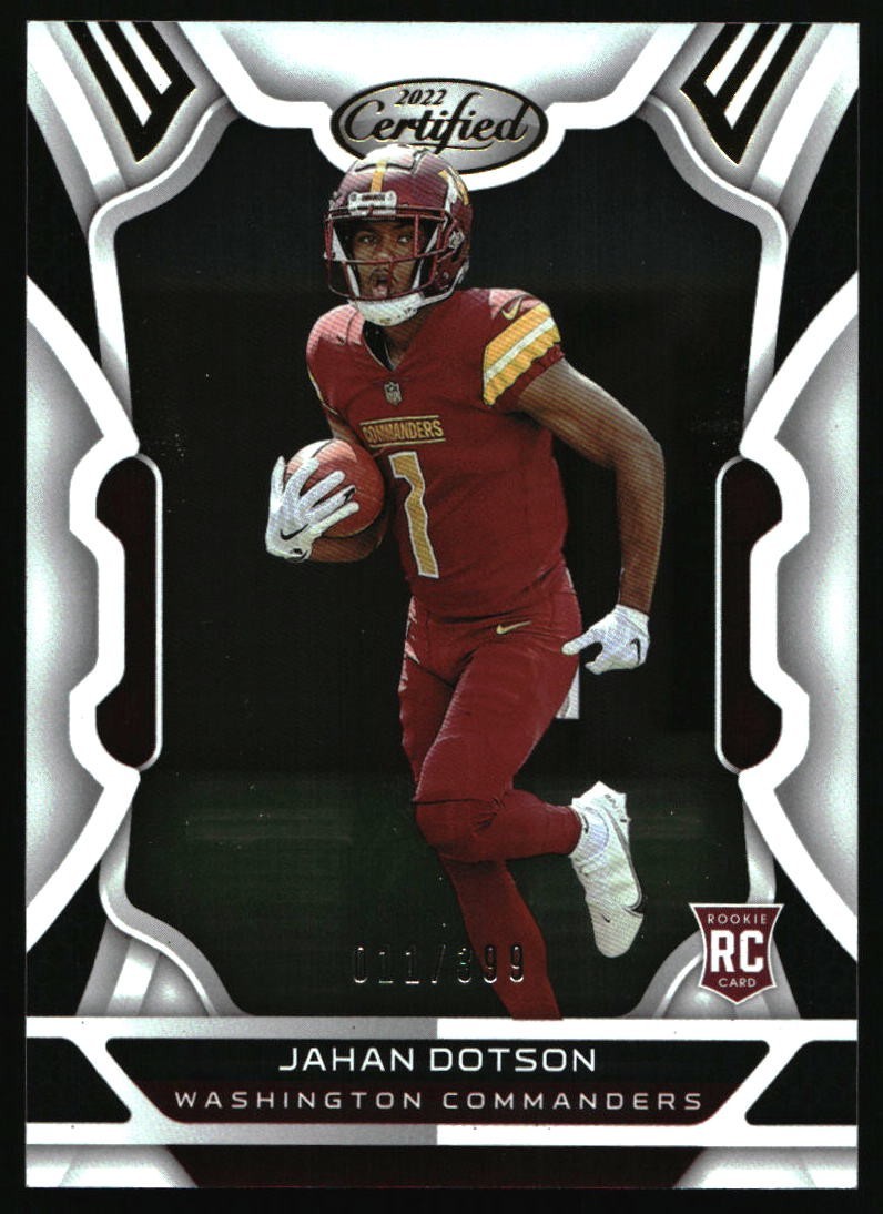 Panini - Certified 2022 Jahan Dotson 114 11/399