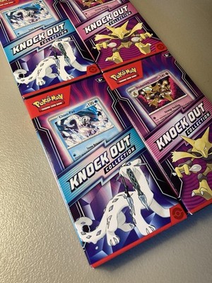 Lot of 4 Pokémon TCG Knockout Collection Box Alakazam Chien-Pao