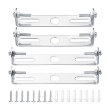 4Pcs Ceiling Light Plate 90mm 104mm Lighting Fixture Mounting Bracket Crossbar