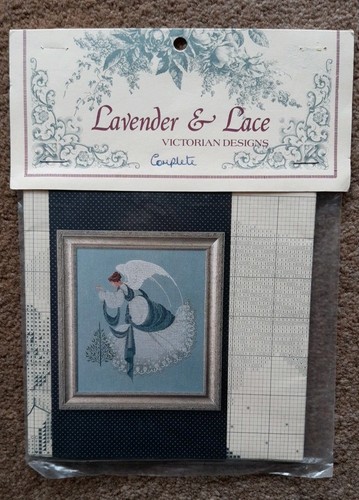 LAVENDER & LACE KIT ICE ANGEL CROSS STITCH KIT - Picture 4 of 5