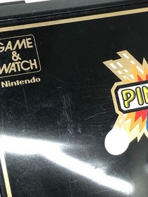 GAME&WATCH Pinball, Screen color faded, has issues, OK, Poor Condition