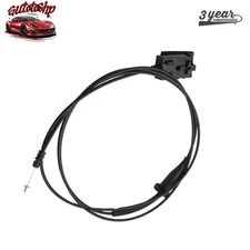 Hood Latch Lock Control Release Cable Black For Dodge Charger 1PS72DX9AB