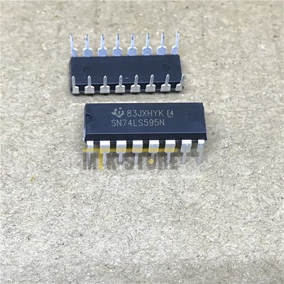 10PCS 74LS595N SN74LS595N DIP-16'8-BIT BINARY COUNTERS WITH OUTPUT #zc