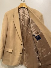 Brooks Brothers - Classic Fit Camel Hair Twill Sport Coat, Made in Italy