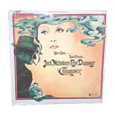 Jerry Goldsmith Chinatown Soundtrack Vintage 1974 ABC Polanski Film LP READ