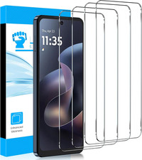 4 Pack for Motorola Moto G/Power/Play 5G 2026 Screen Protector, Tempered Glass H