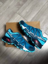 SALOMON SPEEDCROSS VARIO 2 RUNNING SHOES Ld99 Hawaiian/Aqua Size UK WOMENS 4