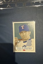 2006 Bowman Heritage - Pieces of Greatness Michael Young #PG-MY (MEM)