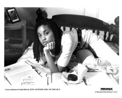 Ariyan A Johnson on the set of the Miramax movie Just Another Girl- Old Photo