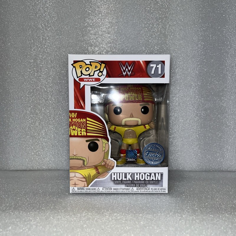 Funko Pop! WWE Hulk Hogan #71 Special Edition With Protector