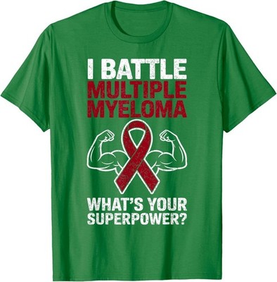 I Battle Multiple Myeloma Cancer Awareness Warrior Unisex T-Shirt