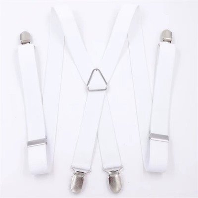 Heavy Duty Suspenders Adjustable Elastic Braces Men Women Work Pants Belt Strap