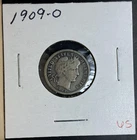 1909-O Barber Dime — photo from another recent sale