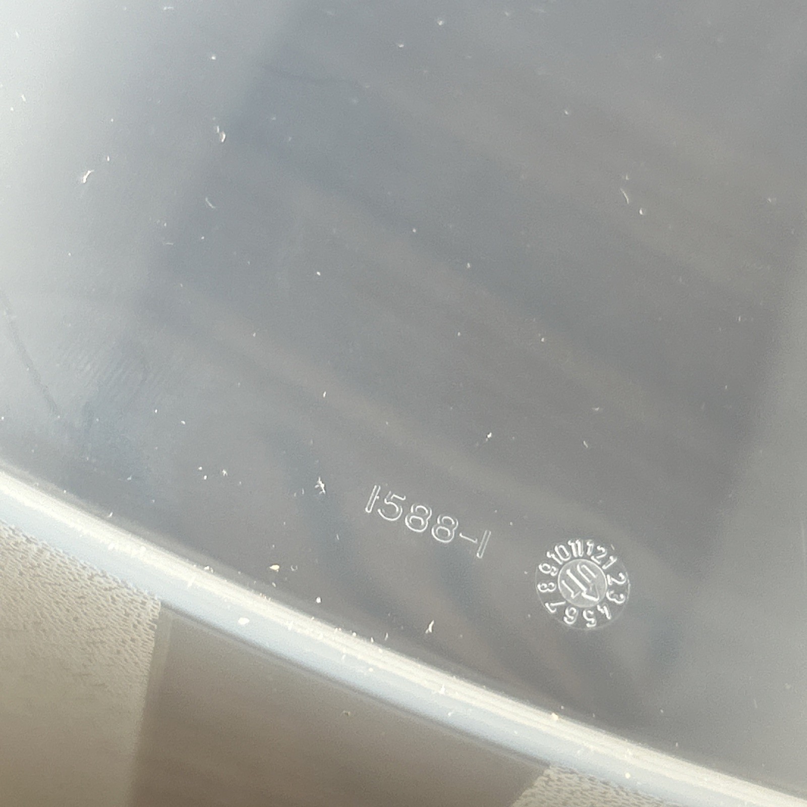 Tupperware Cereal Keeper Storage Container 13 Cup #469 & 20 C Modular Mate #1588