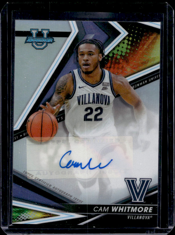 2023 Bowman University's Best of 2022-23 Cam Whitmore Auto