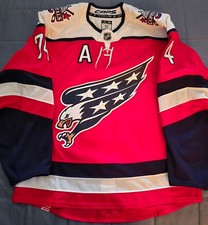 Washington Capitals John Carlson Fanatics Authentic Pro Alternate Jersey Size 52