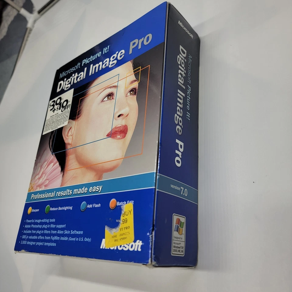 Microsoft Picture It! Digital Image Pro Version 7.0 - NIB - Image 3 of 4
