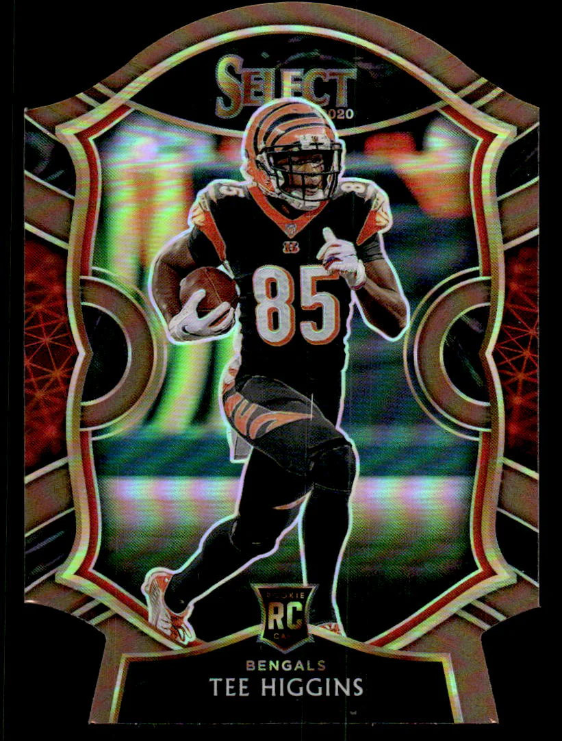 2020 PANINI SELECT TEE HIGGINS 60 RC COPPER PRIZM DIE CUT 289/355 BENGALS