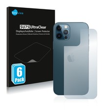 6 Pack Screen Protector for Apple iPhone 12 Pro (Back) Protective Film