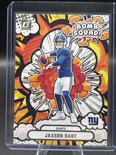 2025 Panini Donruss Jaxson Dart Bomb Squad New York Giants #BS-JDT