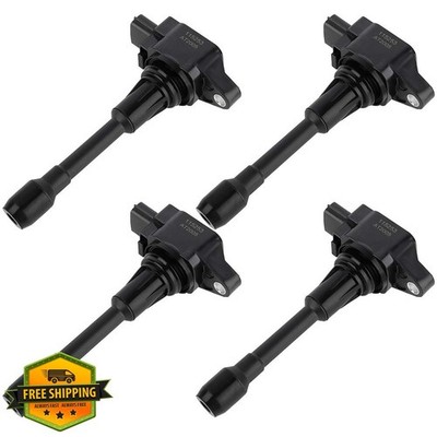 ECCPP Ignition Coils Pack 4 Nissan Versa 1.6L 1.8L 2012-2019 UF719