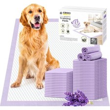 Dog Pads Lavender Scented 28x34in Large Pee Pads for Dogs with Odor Eliminati...