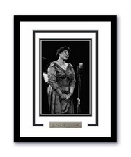 Ella Fitzgerald Autographed Signed 11x14 Framed Photo Jazz Singer ACOA