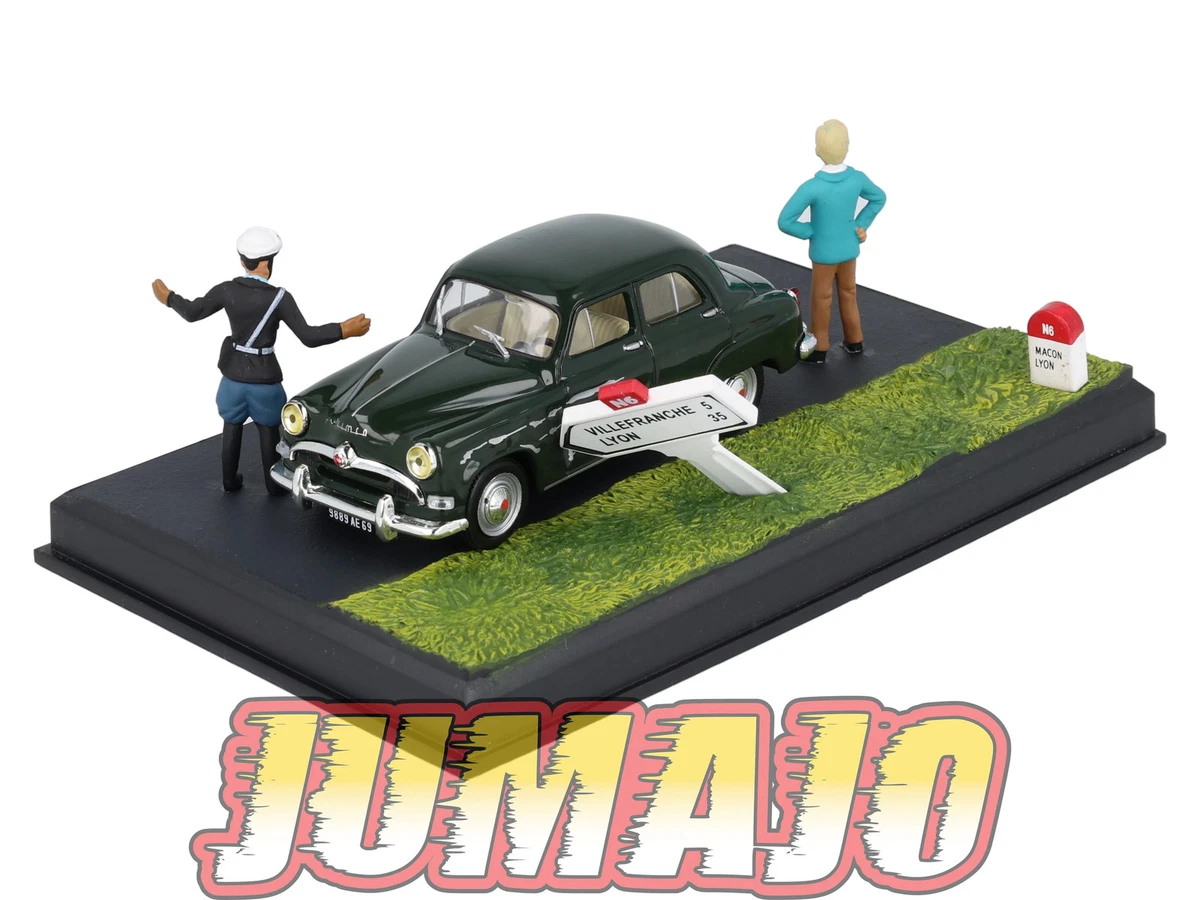 Simca Aronde 1951 - Modèle Réduit Altaya 1/43 - Bleu - Occasion