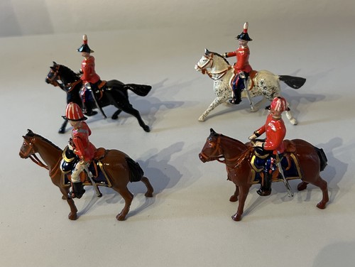 Britains Set No 201 Officers of the General Staff 1920 Version, Boxed - Bild 3 von 11