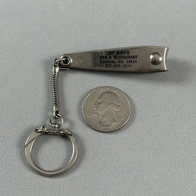 Jay Bird's Bar Restaurant Dushore Pennsylvania Nail Clippers Keychain Key Ring
