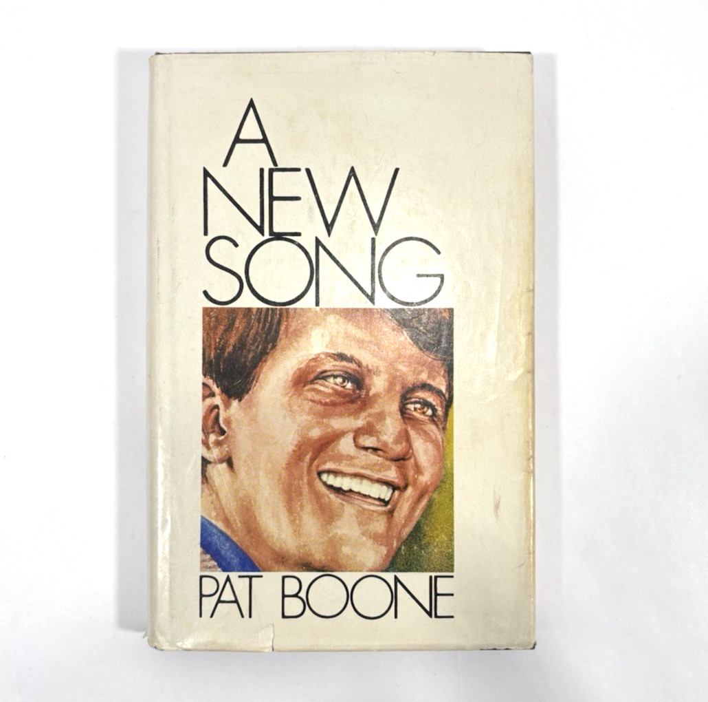 VTG A New Song By Pat Boone Book Fourth Printing 1971 Hardcover Book