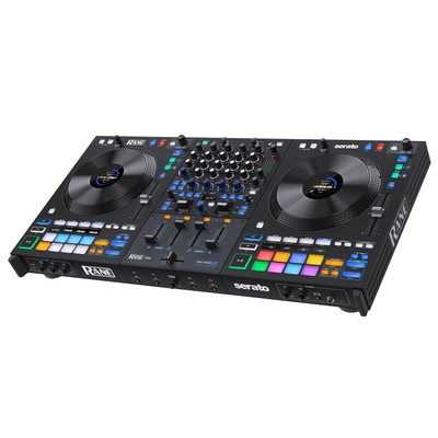 Rane Four Advanced 4 Channel Stems Controller-8.5'' Jog Wheels with displays,