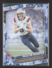2025 Panini Prizm Austin Hooper #265 Blue Camo /25