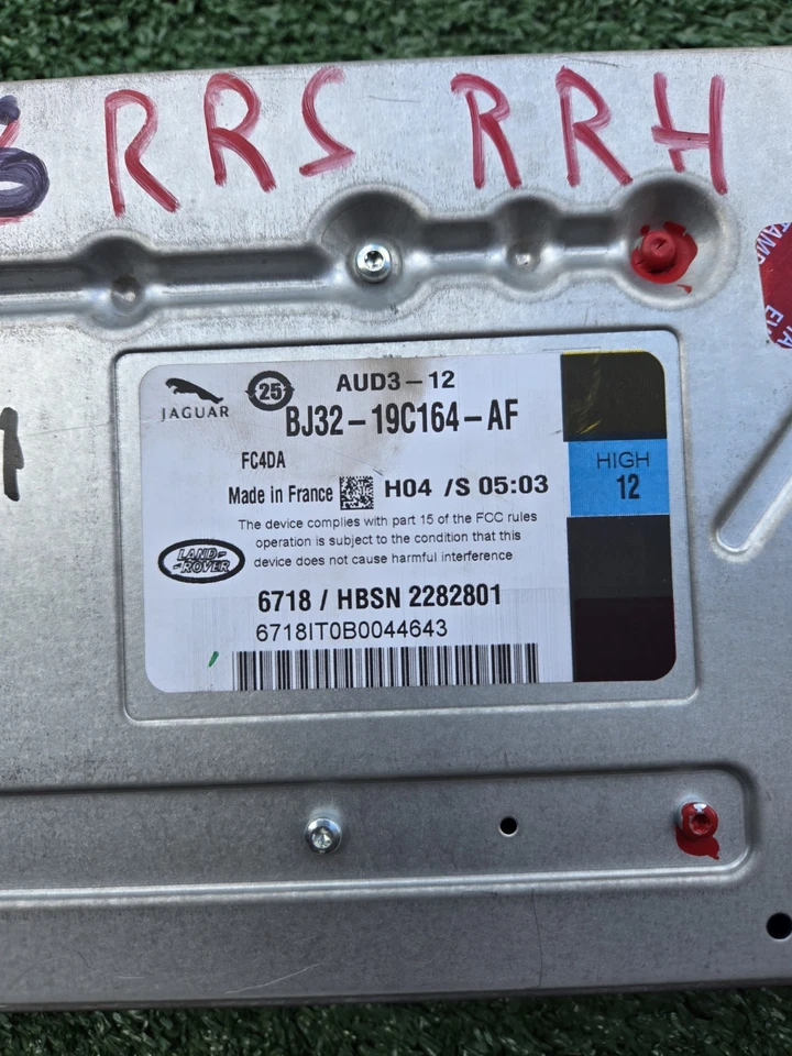 OEM 2012-2017 LAND ROVER AMPLIFICADOR RADIO ESTÉREO AMPLIFICADOR DE AUDIO RANGE ROVER SPORT  Foto 3 de 4