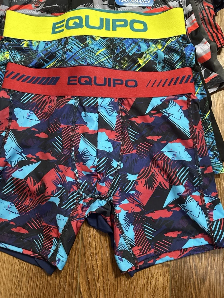 SEXY! NUEVO CON ETIQUETAS 10 Pares Equipo Sedoso BOXER BRIEF Ropa Interior Microfibra Elastizada Para Hombre’s S Foto 2 de 4