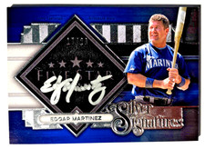 2022 Topps Five Star - Silver Signatures Edgar Martinez #SS-EM Blue /20 (AU)
