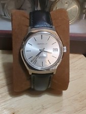 Reloj Pulsera Automático Caravelle Set-O-Matic Vintage Fecha Suiza Acero Inoxidable 1978