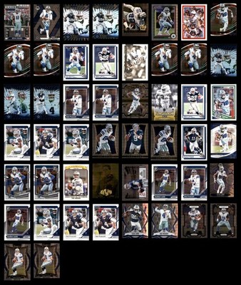 Dallas Cowboys Lot 50 Football Cards Team Optic Donruss Ceedee Lamb Dak Prescott