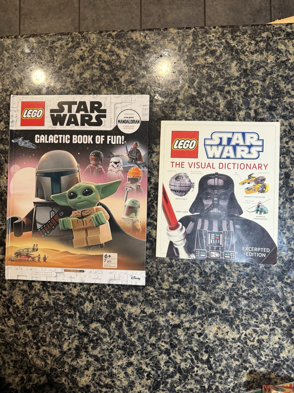 LEGO Star Wars: The Visual Dictionary Softcover Galactic Book Of Fun Hardcover