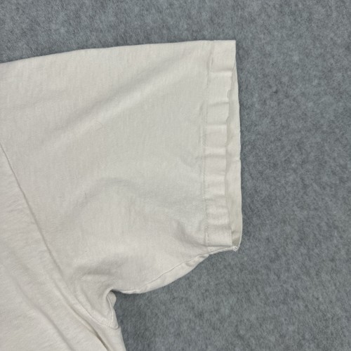Vtg Hanes Beefy-T XL White Single Stitch Shirt Hard Rock Cafe Chicago USA Made - Picture 8 of 20