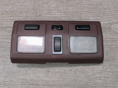 86-92 TOYOTA SUPRA MK3 OVERHEAD DOME INTERIOR LIGHT LAMP MAROON W SUNROOF OEM